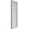 Ekena Millwork Vertical Surface Mount PVC Gable Vent w/ 2"W x 2"H , Brickmould Sill Frame, 12"W x 36"H GVPVE12X3603SN - alternate 5